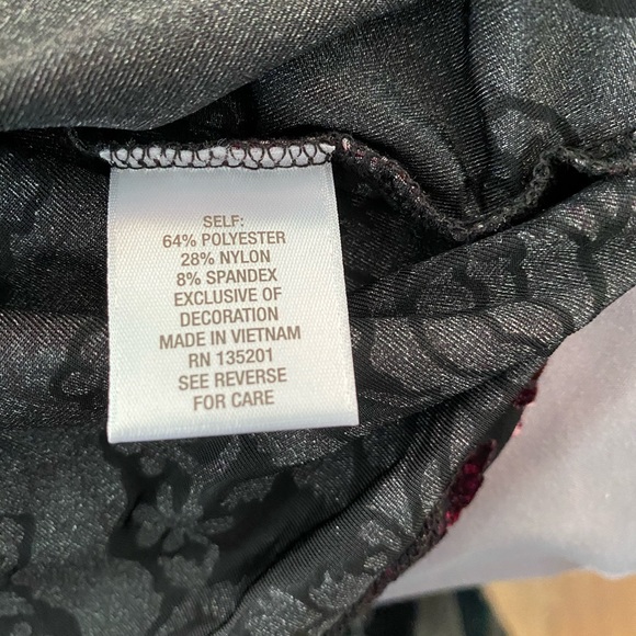 NWOT Women Floral Multicolor Tops Size M - Picture 6 of 7